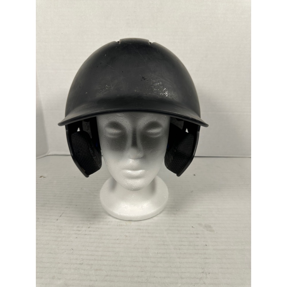 Champro HXSJG-1 Batting Helmet Matte Black Baseball Softball Size LG 7-7.5